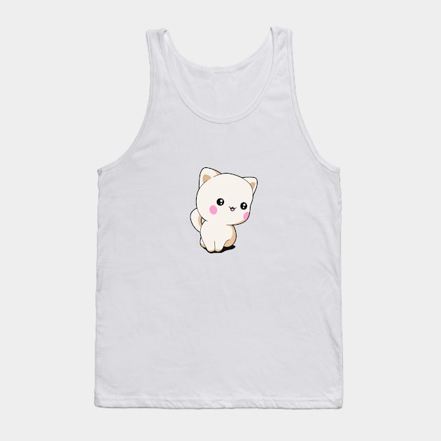 Kitten kawaii cute Tank Top by t335